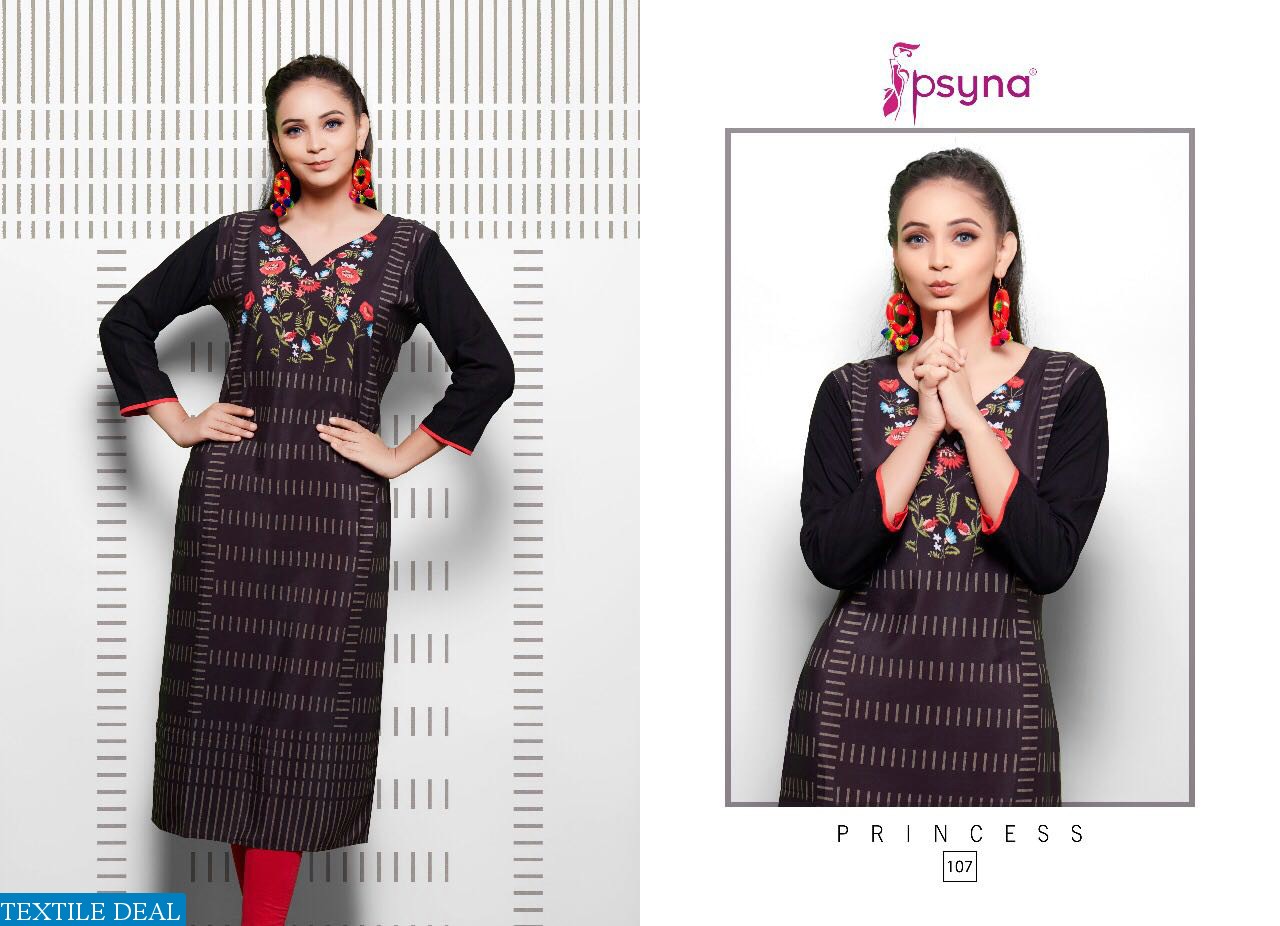 psyna princess vol-10 Wholesale ready made kurtis